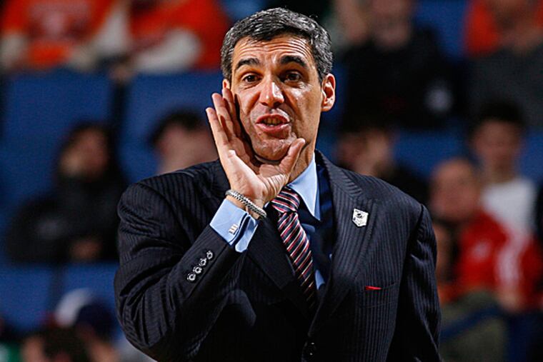 Villanova head coach Jay Wright. (Bill Wippert/AP)