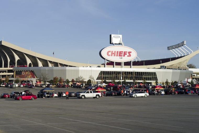 Arrowhead Stadium, home of the Kansas City Chiefs.