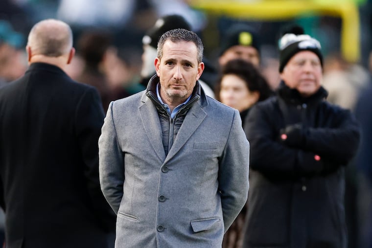 Eagles general manager Howie Roseman has a busy couple of months ahead with NFL free agency and the draft.