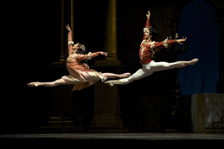 Davit Karapetyan (right) was a principal dancer with San Francisco Ballet. More recently, he was co-artistic director of the Pennsylvania Ballet Academy, in Camp Hill, Cumberland County. Beginning in August, he will be the director of the School of Philadelphia Ballet.