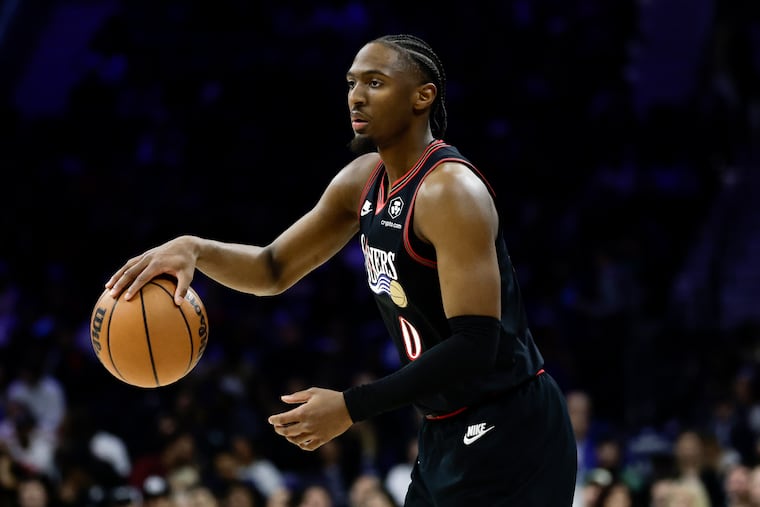 The Sixers will be without Tyrese Maxey for at least the next two games.