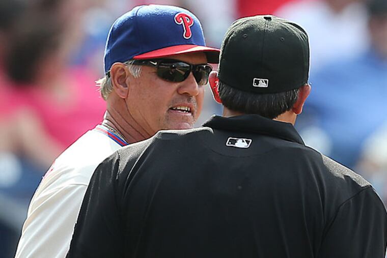 Phillies manager Ryne Sandberg. (H. Rumph Jr/AP)