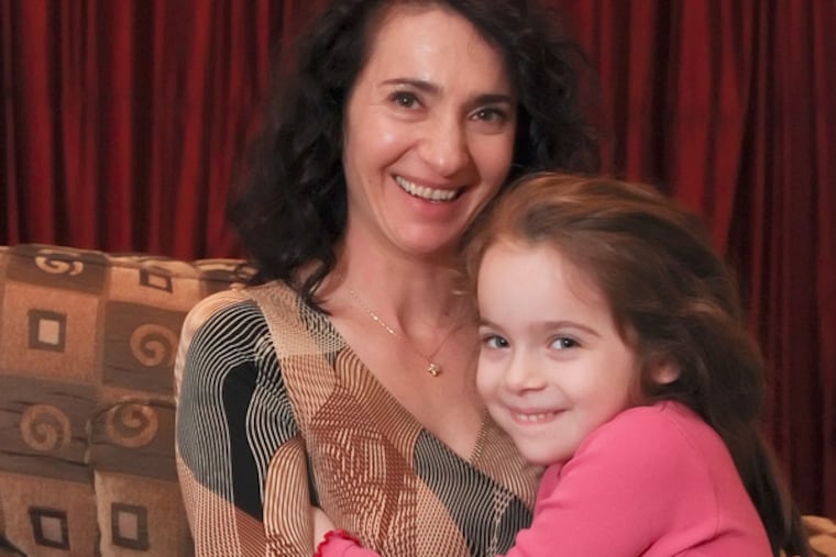 Jennifer Blaine did her homework in a bid to get daughter Lily into a top public elementary school. (Steven M. Falk / Staff Photographer)