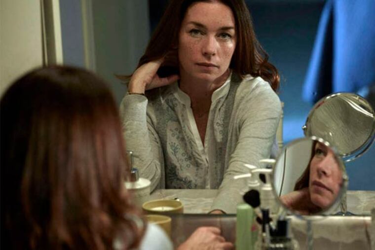 Julianne Nicholson portrays a chronic alcoholic on the six-episode 'The Red Road' which premieres Thursday on SundanceTV.