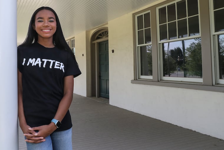 Bella Hanson, a Kennett High School sophomore, helped her mother in an effort to make the Dr. Bartholomew Fussell house in Chadds Ford (pictured here) part of the National Underground Railroad Network to Freedom, which is run by the National Park Service.