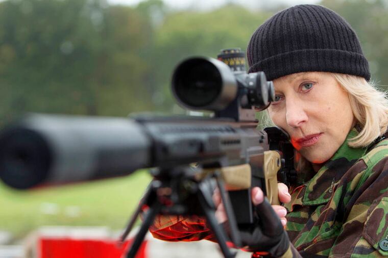 This film publicity image released by Summit Entertainment shows Helen Mirren in a scene from "Red 2." The film will be released nationwide on Friday, July 19. (AP Photo/Summit Entertainment, Frank Masi)