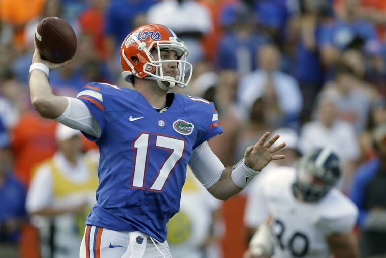 Former Florida quarterback Skyler Mornhinweg.
