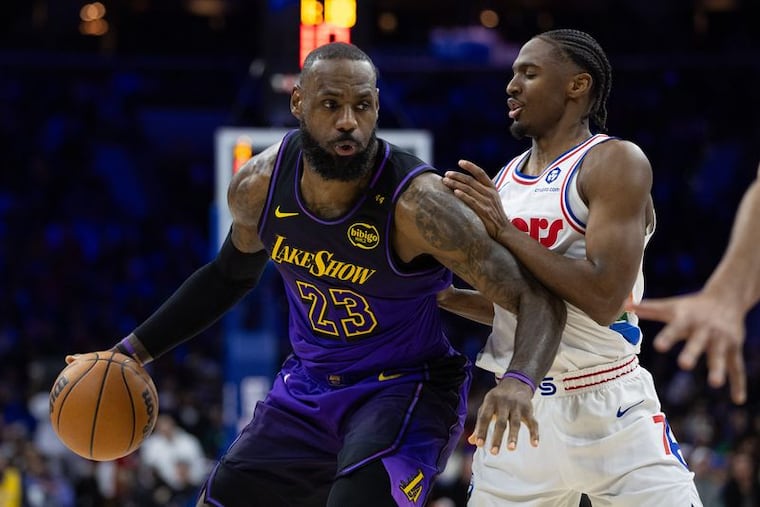 LeBron James, Tyrese Maxey and the Sixers are expected to compete for a title.