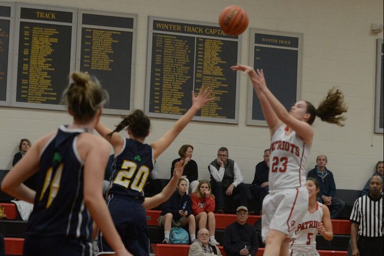 Germantown Academy’s Rachel Balzer had buried 68 three-pointers through 28 games.