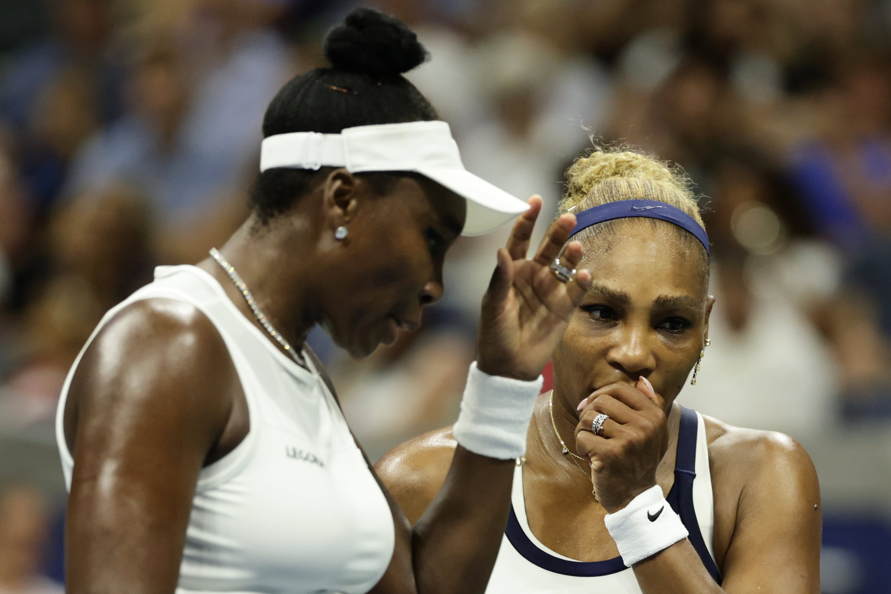Williams Sisters Exit U.S. Open Doubles in Tiebreaker After Years Away