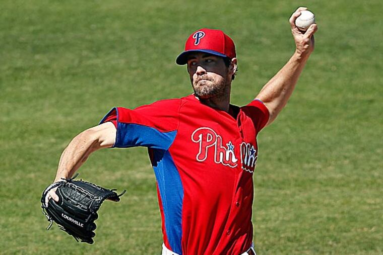 Cole Hamels' attitude toward this world baseball affair is one shared by many of his pitching peers. (David Maialetti/Staff Photographer)