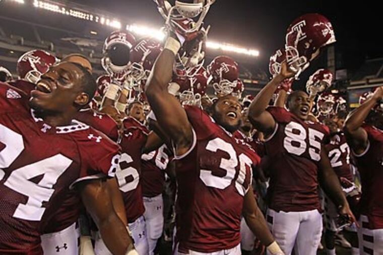 Temple is focused on trying to end a 28-game losing streak against Penn State. (Michael Bryant/Staff file photo)