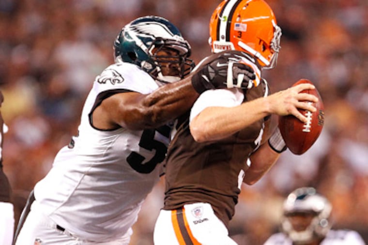 The Eagles played their starters for only one quarter of the 27-10 victory over the Browns. (David Maialetti/Staff file photo)