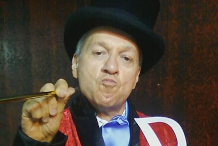 Dom Giordano pokes fun at the suggestion that he wears monogrammed shirts - D.G. for "Demi-God" - in this picture he sent to Philly Clout. Union leader John Dougherty wrote in a letter to the editor on Thursday that Giordano wears "custom-tailored" shirts.