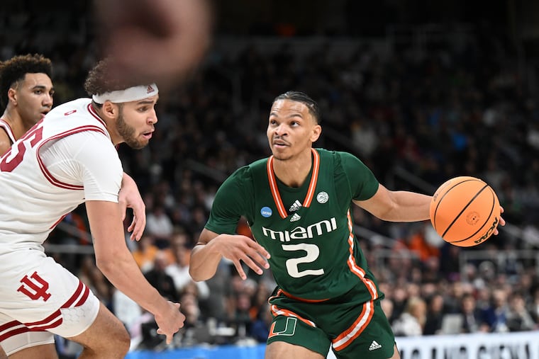 Miami guard Isaiah Wong is among NBA draft hopefuls.