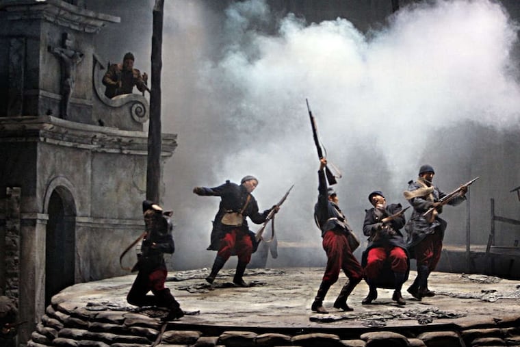 The Pulitzer-winning "Silent Night," about a WWI Christmas Eve truce, is presented by Opera Philadelphia at the Academy of Music.
