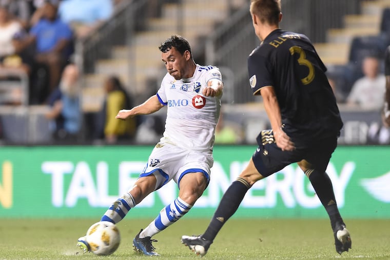 Wyndmoor native and Germantown Academy alum Daniel Lovitz (left) made his U.S. national team debut this year, and has played every minute of the season for Montreal.
