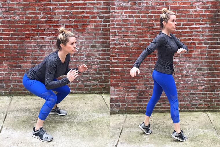 Squat twist
