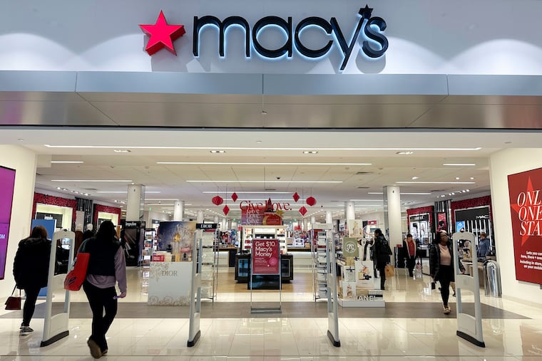 A Macy's department store is in Bay Shore, Long Island, New York, in 2023.