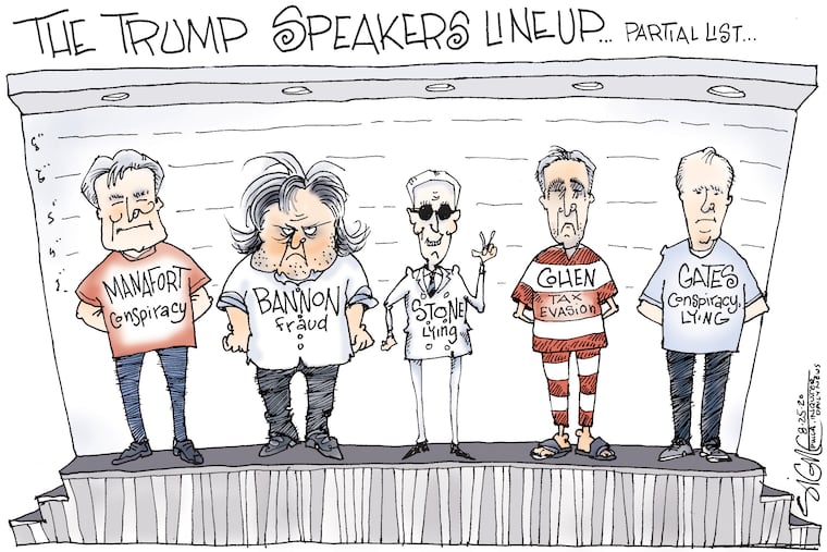 Trump loyalists line up for RNC speaker spots.