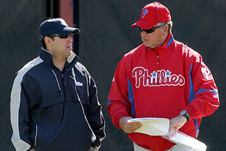 Ruben Amaro Jr. has some big decisions to make after injuries to Chase Utley and Placido Polanco. (Yong Kim/Staff file photo)