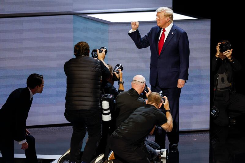 Trump At Rrnc Donald Trump leaves the RNC in a strong position to retake the White House