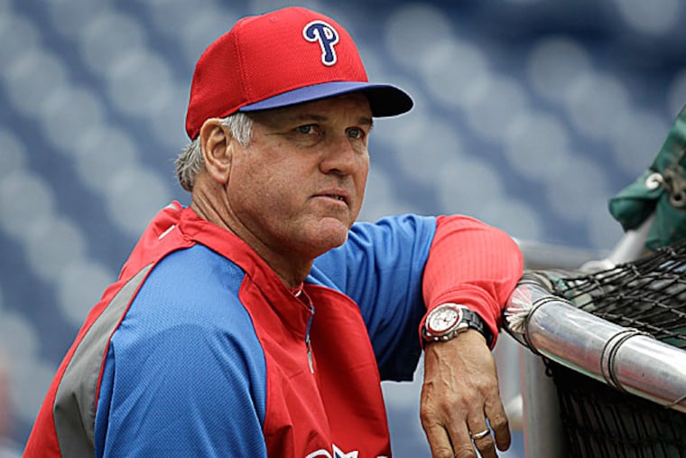 Phillies manager Ryne Sandberg. (Laurence Kesterson/AP)