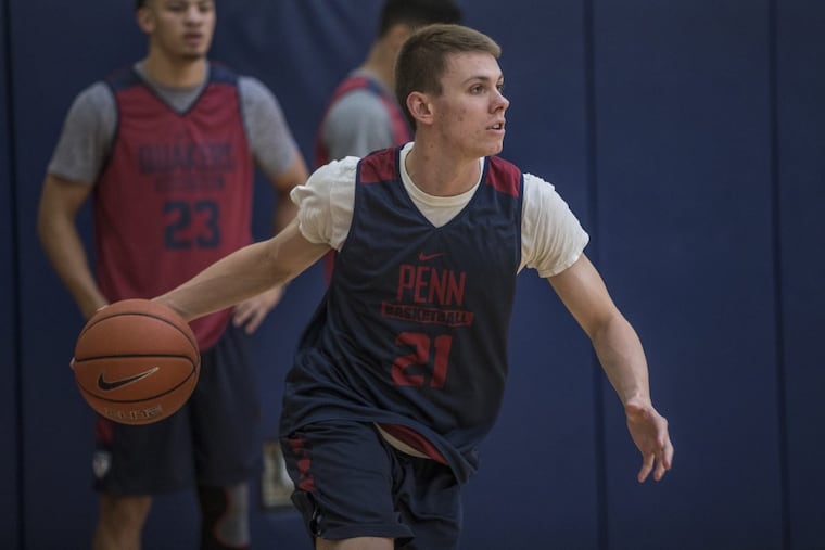 Penn’s Ryan Betley. MICHAEL BRYANT / Staff Photographer