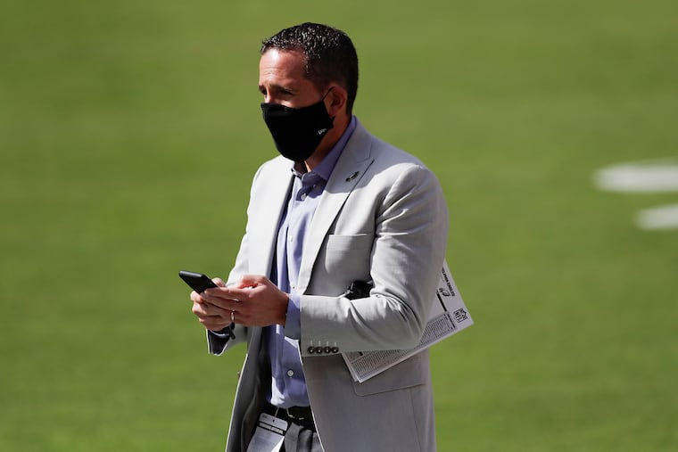 Each new report adds another order of magnitude to expectations of what Howie Roseman, above, should be able to get in a trade for Carson Wentz.