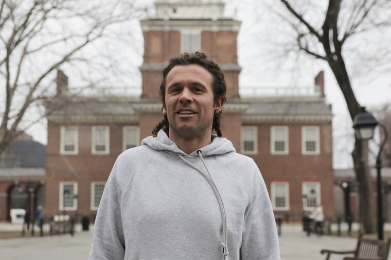 Ian Thomas, founder of SeePhillyRun, a new tour service for the fleet of feet.