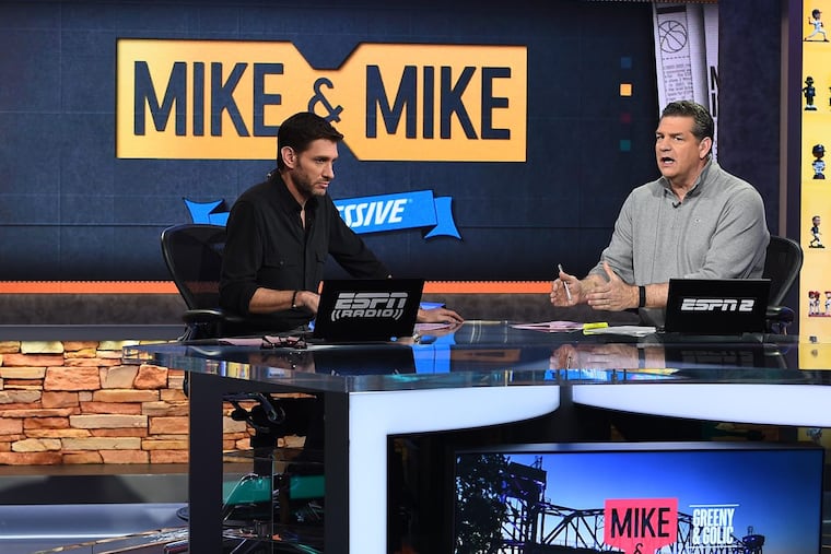 ESPN has announced that Mike & Mike, featuring Mike Greenberg (left) and Mike Golic, will officially end November 10.