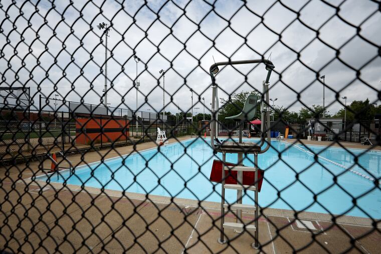 The Barry Pool, in South Philadelphia, is one of eight Philadelphia Parks and Recreation swimming pools with sensory-friendly hours.