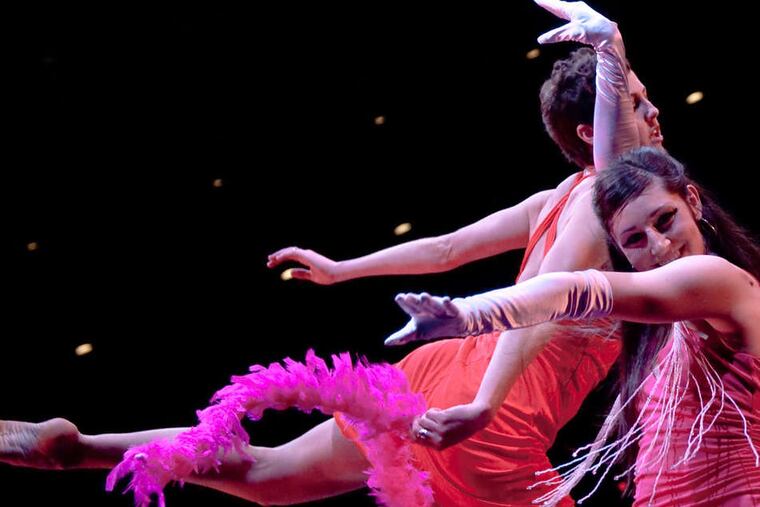 Doug Elkins Choreography Etc., at the Annenberg Center on Saturday.