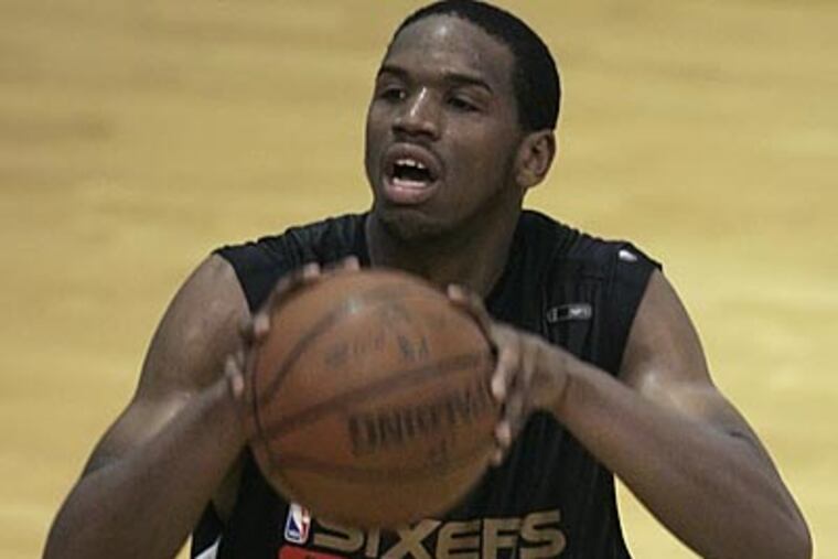 Former Temple basketball star Dionte Christmas, recently cut by the Sixers, was arrested in North Philly Thursday. (Eric Mencher/Staff file photo)