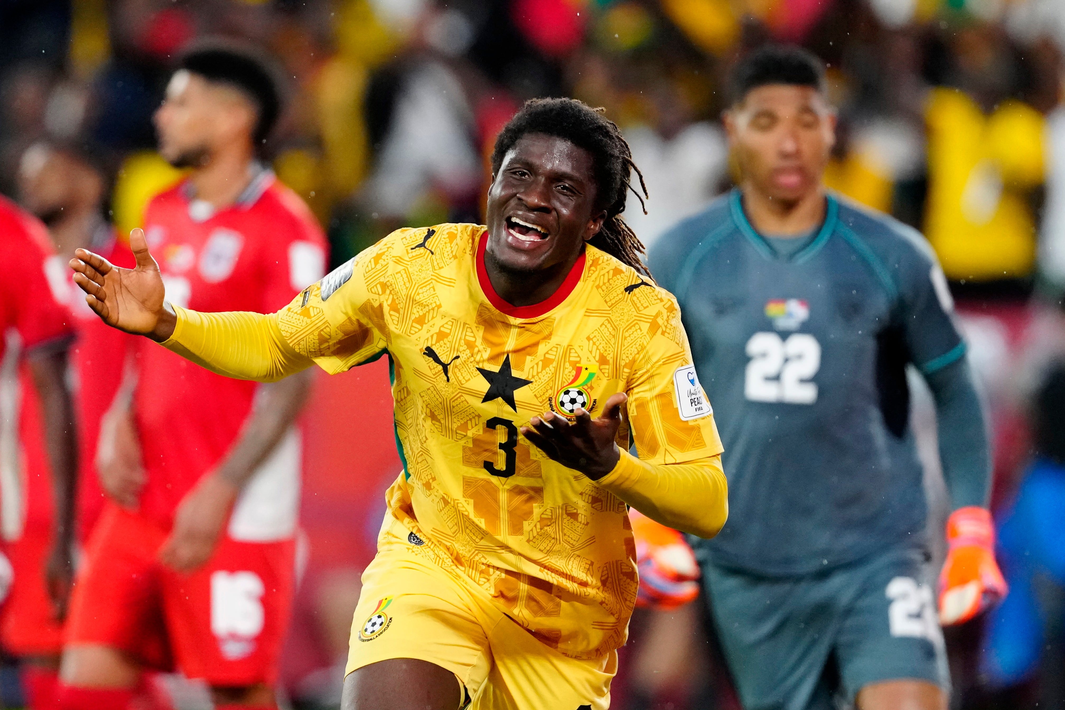 Caleb Yirenki's late goal gives Ghana a 1-0 victory over Panama in the World Cup