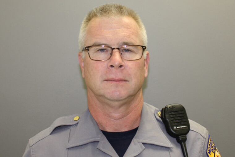 Moorestown police officer Craig W. Berner, who was killed in a crash. (FILE)