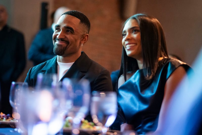 Jalen Hurts ties the knot again with Bry Burrows in Napa Valley ceremony