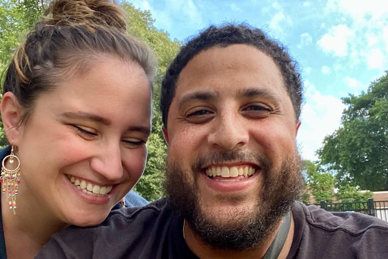 Jenny and Leo with André.