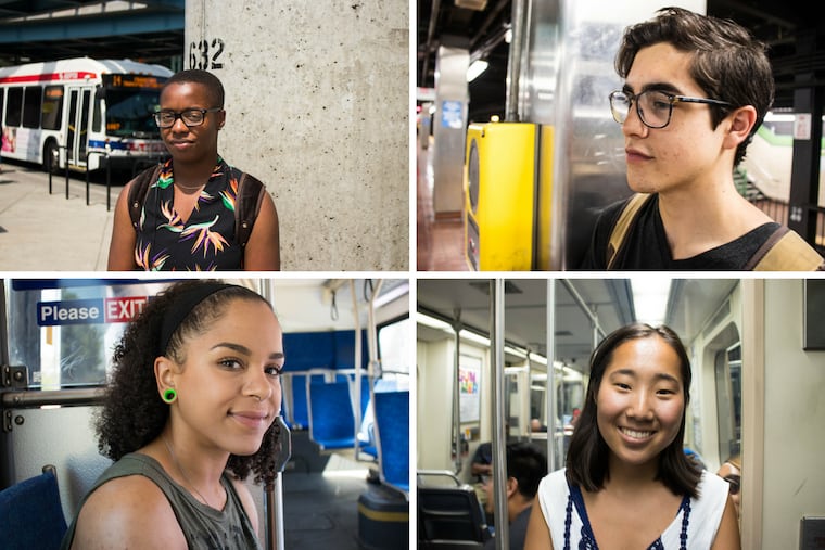 Clockwise from top left: Nzinga Lloyd, Michael Ibar, Ariana Collins, Melissa Malcom