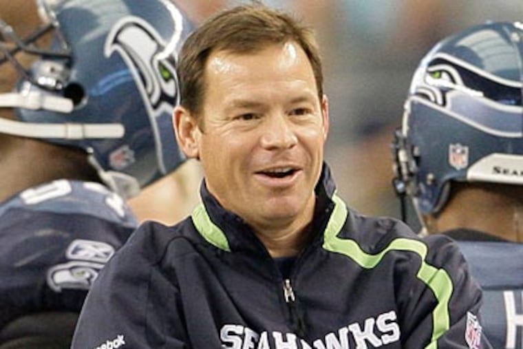 Jim Mora withdrew his name from the Eagles defensive coordinator job search. (Donna McWilliam/AP file photo)