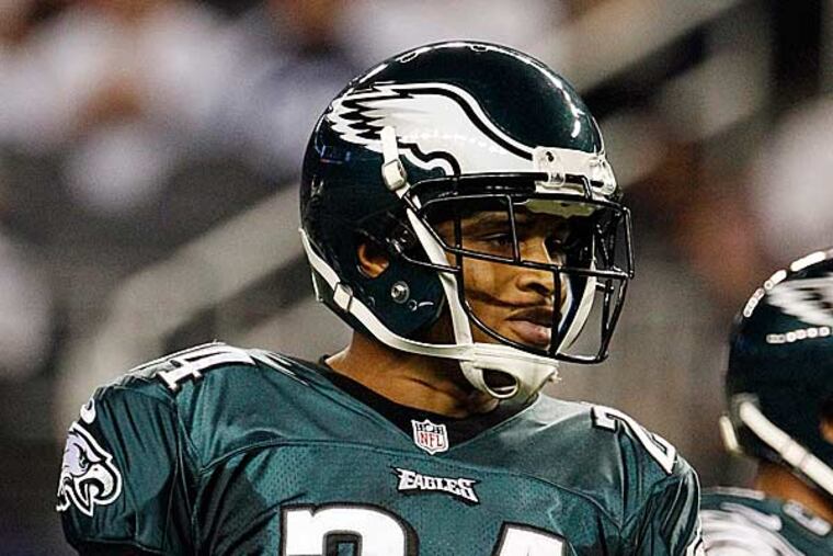 "I just want to forget about this whole year," Nnamdi Asomugha said. (Tony Gutierrez/AP)