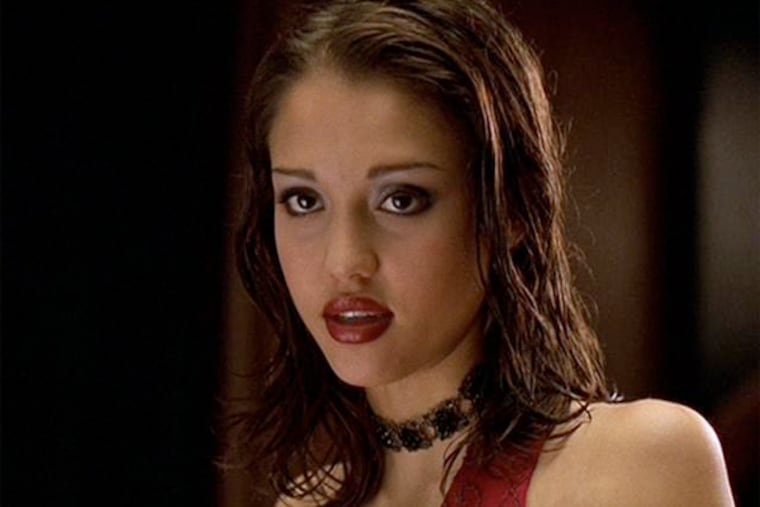 Jessica Alba as Max in the 2000 cyberpunk series "Dark Angel," created by James Cameron and Charles H. Eglee. The richly atmospheric show lasted 42 episodes on Fox, but it should have gone on forever.