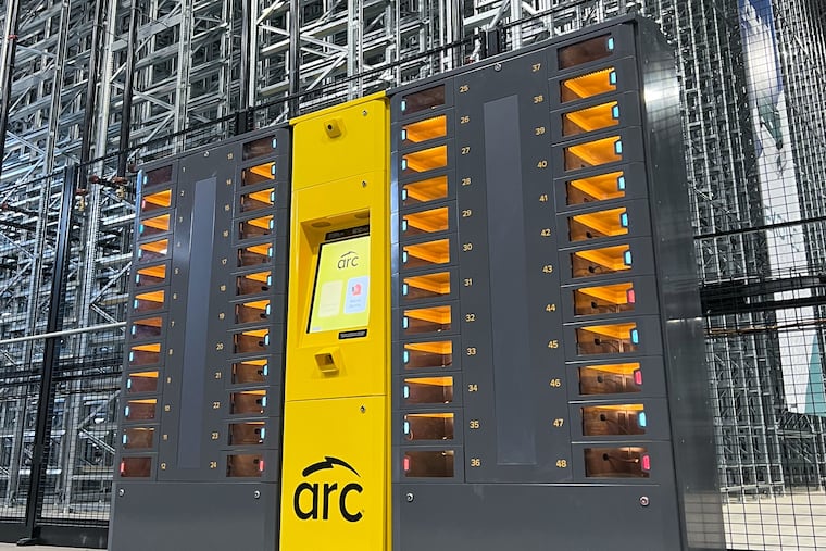 An Asset Recharge Center (ARC) charges hand-held devices used in warehouses and other businesses. It was designed and distributed by Philadelphia-based ChargeItSpot.
