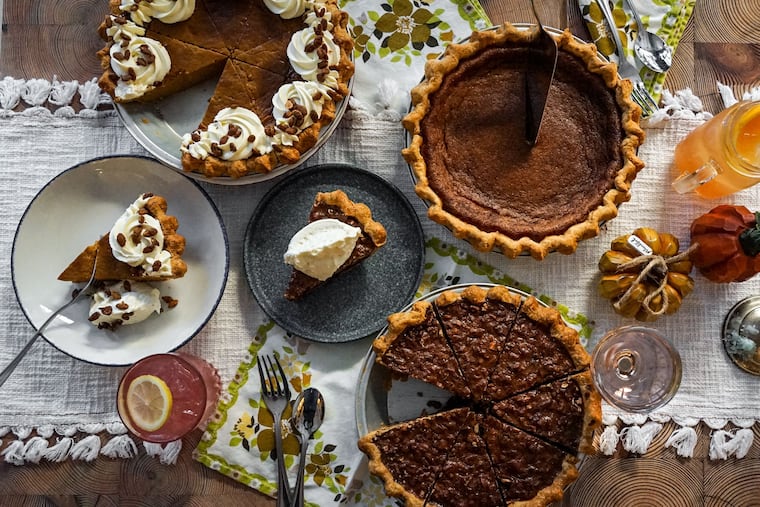 There are a variety of house-made pies to choose from at Oyster House.