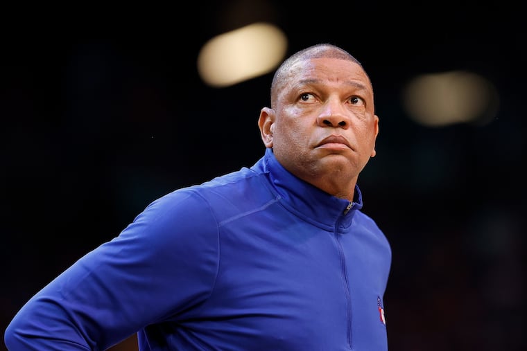 Sixers head coach Doc Rivers.