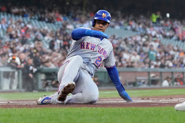 Juan Soto is batting .355 for the Mets.
