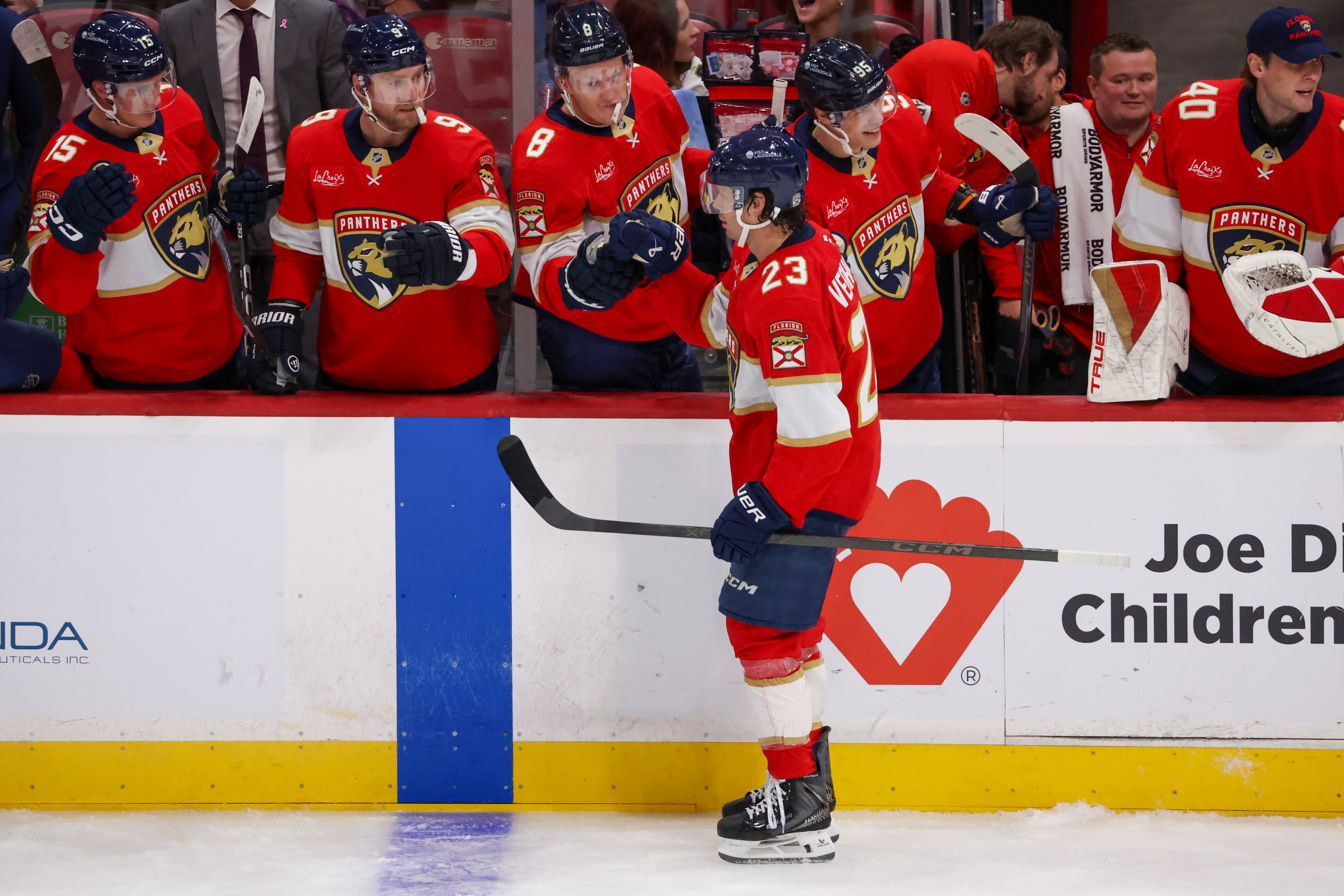 Verhaeghe, Bennett each get hat tricks, Panthers roll past Kraken 8-3