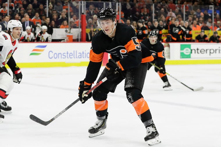 Flyers defenseman Phil Myers is expected to return to the lineup Saturday in Minnesota. The rookie missed Wednesday's 3-1 loss in Colorado because of back spasms.