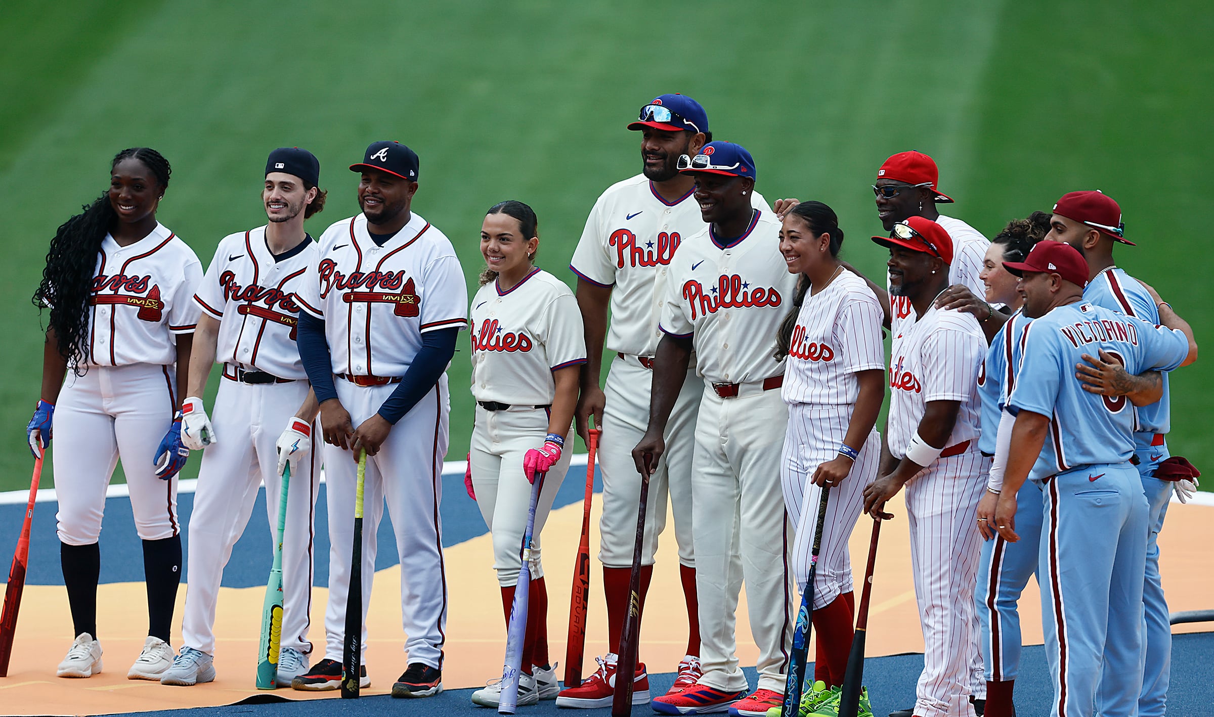 Team Victorino wins the first-ever MLBx: All-Star 3-on-3 competition during MLB All-Star weekend