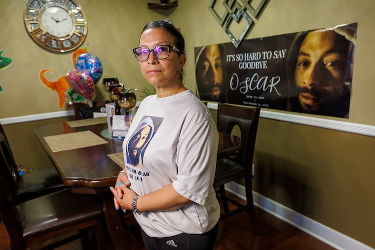 Jannette Santiago, of Northeast Philadelphia, lost her son Oscar Santiago Drew, 33, to gun violence. When the authorities closed their investigation into his suspected killer, no one bothered to tell her about it.